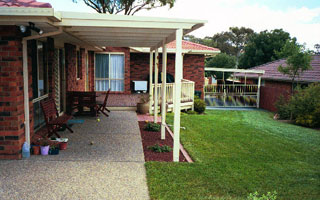 Entertaining area