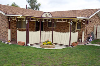 Rear Pergola