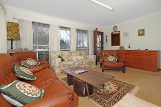 Living room opens onto deck