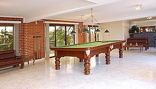 Billiard room