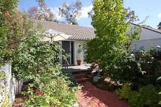 front courtyard