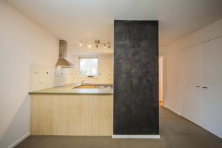Living room towards kitchen