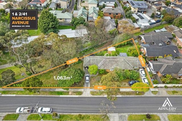 1 & 2/41 Narcissus Avenue, VIC 3155