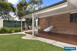 Outdoor entertaining area