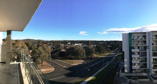 Balcony panoramic view