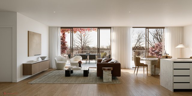 Walter & Whitley - Spacious Ground Floor Living with an Exceptional 104m² Courtyard, ACT 2603