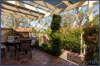 Courtyard pergola