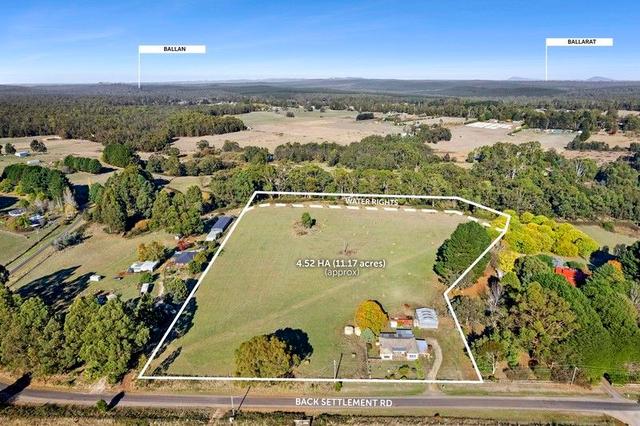 144 Back Settlement Road, VIC 3461