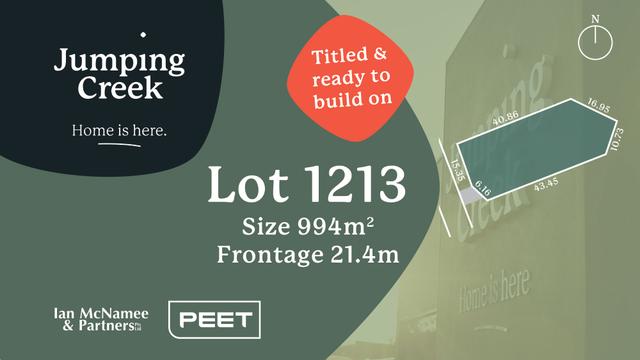 Jumping Creek - Jumping Creek - Lot 1213, NSW 2620