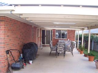 Covered pergola