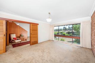 Entrance and living room