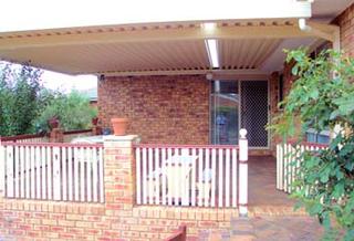 Paved & Roofed Deck