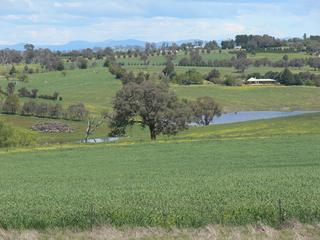 South/East view over Yass weir