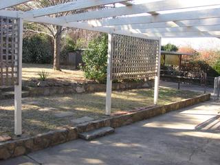 back pergola