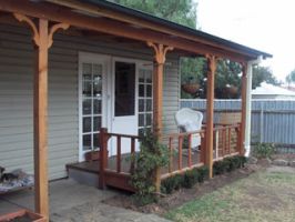 Deck of kitchen