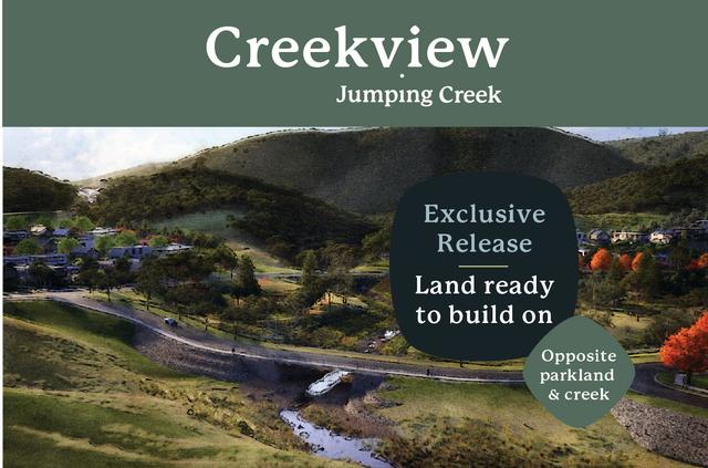 Jumping Creek - EXCLUSIVE RELEASE - CREEKVIEW AT JUMPING CREEK - LOT 1112, NSW 2620