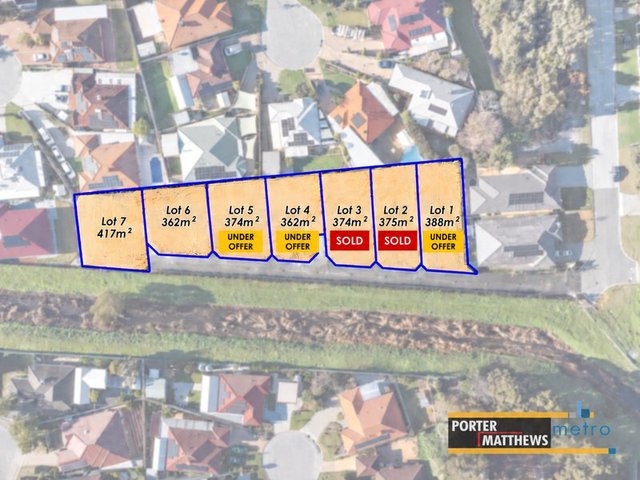 Proposed Lots 1-7/94 Streatham Street, WA 6107