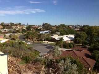 Inland Views East wards and rear boundary retained very bottom r