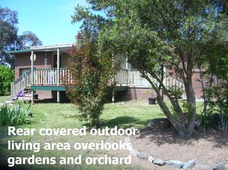 Covered outdoor deck