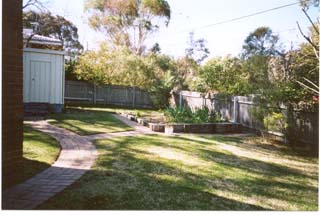 rear garden