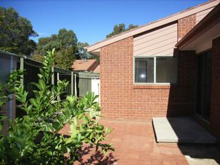 Rear courtyard