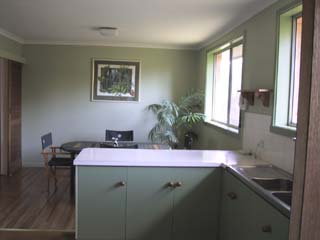 Kitchen to dining