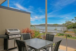 Front deck with ocean view