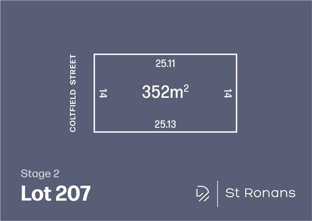 Lot 207 Coltfield Street, VIC 3428