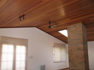 Cedar-lined ceilings