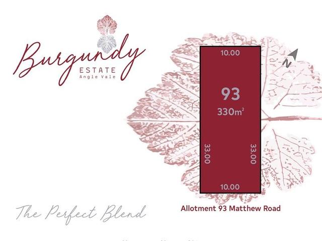 Lot 93 Matthew Road (Stage 5), SA 5117