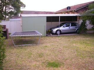 Carport & shed