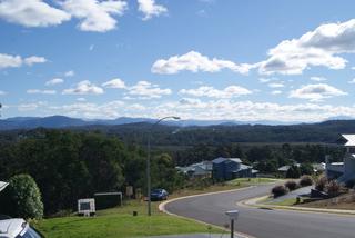 View of Street & Mountains