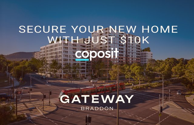 Gateway - Vista - 2 bed w. light rail at the door from $684,950, ACT 2612