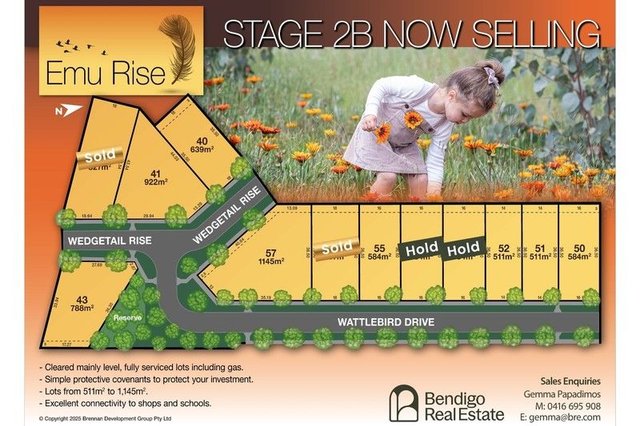 Emu Rise Estate, VIC 3551