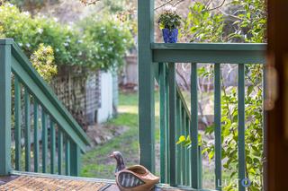 Deck to backyard