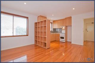 Living area to kitchen - unfurnished