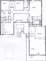 Upper floor plan