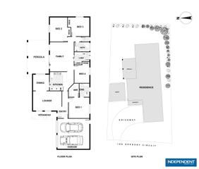 indicative floor and site plan