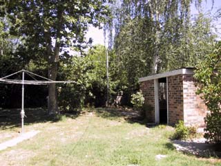 Rear garden