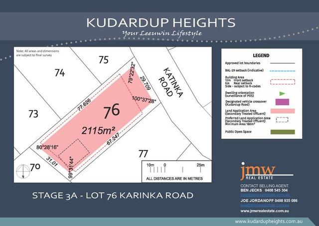 Lot 76/null Kudardup Heights, WA 6290