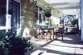 Rear verandah