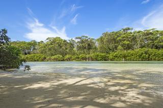  Candlagen Creek sandy spit at rear