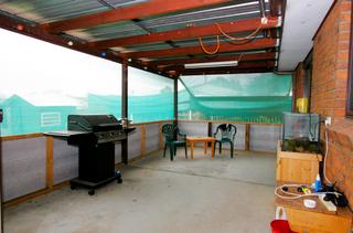 Screened Pergola