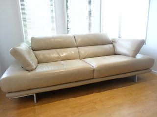 Leather sofa