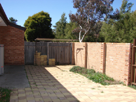 Rear Courtyard