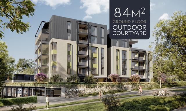 Central Park - Palatial 84sqm ground floor outdoor courtyard - Type D1, ACT 2611