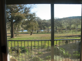 View from verandah