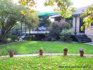 Rear Deck & Backyard