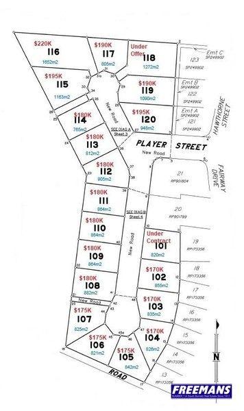 Lot 101-120/null Player Street, QLD 4615