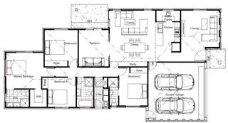 Floor plan - the Garnett3